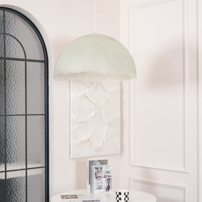 Suspension Znts – Luminaire Moderne en Résine Époxy et Métal avec Éclairage LED