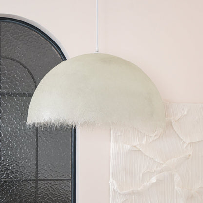Suspension Znts – Luminaire Moderne en Résine Époxy et Métal avec Éclairage LED