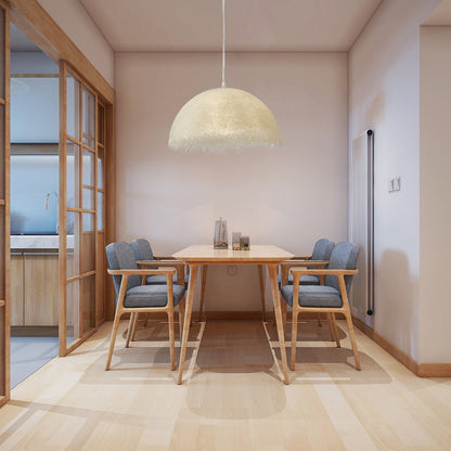Suspension Znts – Luminaire Moderne en Résine Époxy et Métal avec Éclairage LED