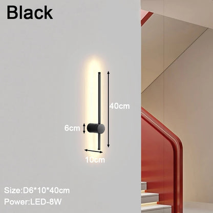 Applique Murale LED Minimaliste NordicShine - Design Scandinave Moderne et Élégant