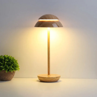 Luminous Prestige – Lampe de Table Rechargeable Sans Fil, Design Minimaliste Scandinave, Dimmable LED