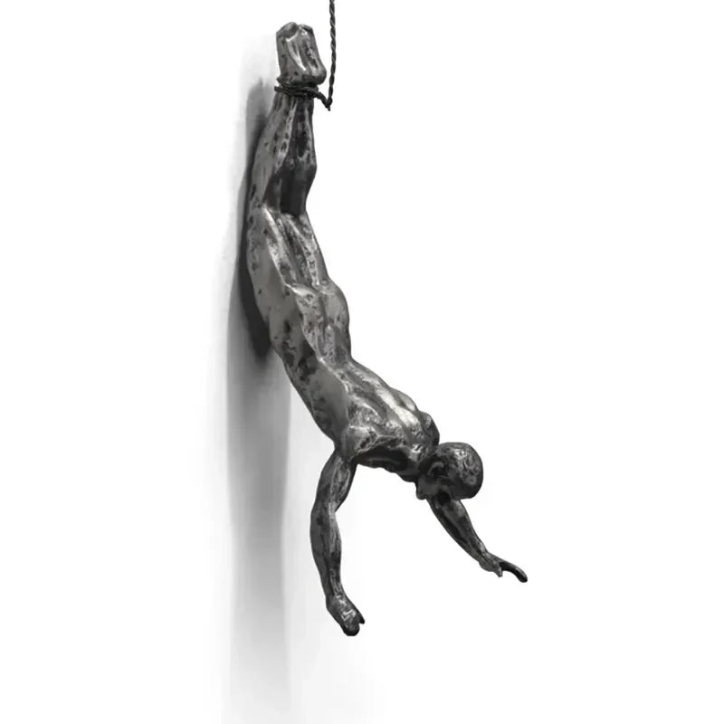 Ascendant | Ensemble de décoration murale homme grimpant créatif