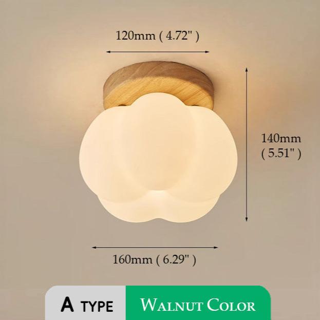 Lampe Plafonnier Pumpkin – Design Unique en Forme de Citrouille, Eclairage LED