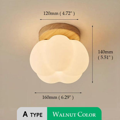 Lampe Plafonnier Pumpkin – Design Unique en Forme de Citrouille, Eclairage LED