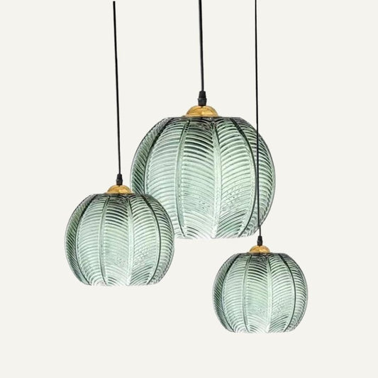 Suspension Aalin en Verre Mat - Élégance et Charme pour Votre Salle à Manger
