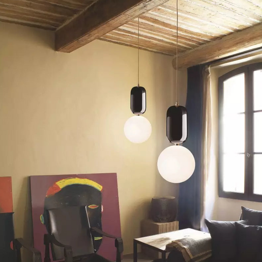 Lampe Pendante en Forme de Boule - Design Moderne pour Cuisine et Salon