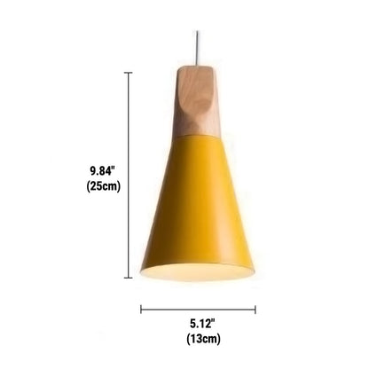 Lampe Pendante Bardais - Design Bois et Métal avec Câble Ajustable