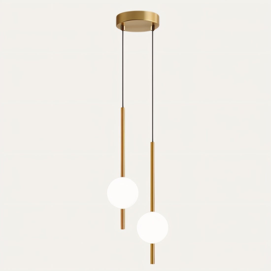Suspension Afzal en Verre et Métal – Élégance Scandinave pour Votre Intérieur