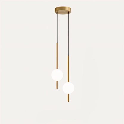 Suspension Afzal en Verre et Métal – Élégance Scandinave pour Votre Intérieur