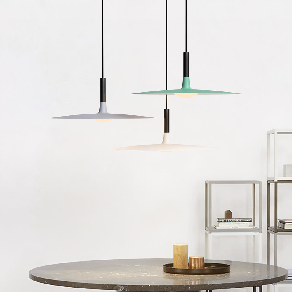Suspension LED Plate Solen - Éclairage Moderne et Minimaliste