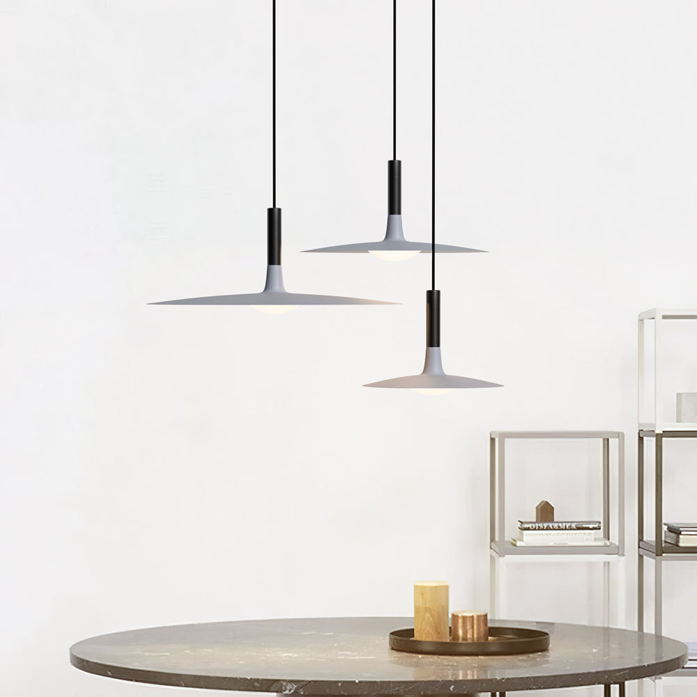 Suspension LED Plate Solen - Éclairage Moderne et Minimaliste