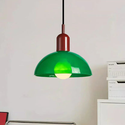 Suspension en Verre LED - Lampe Moderne avec Forme Élegante, Éclairage LED, 40W