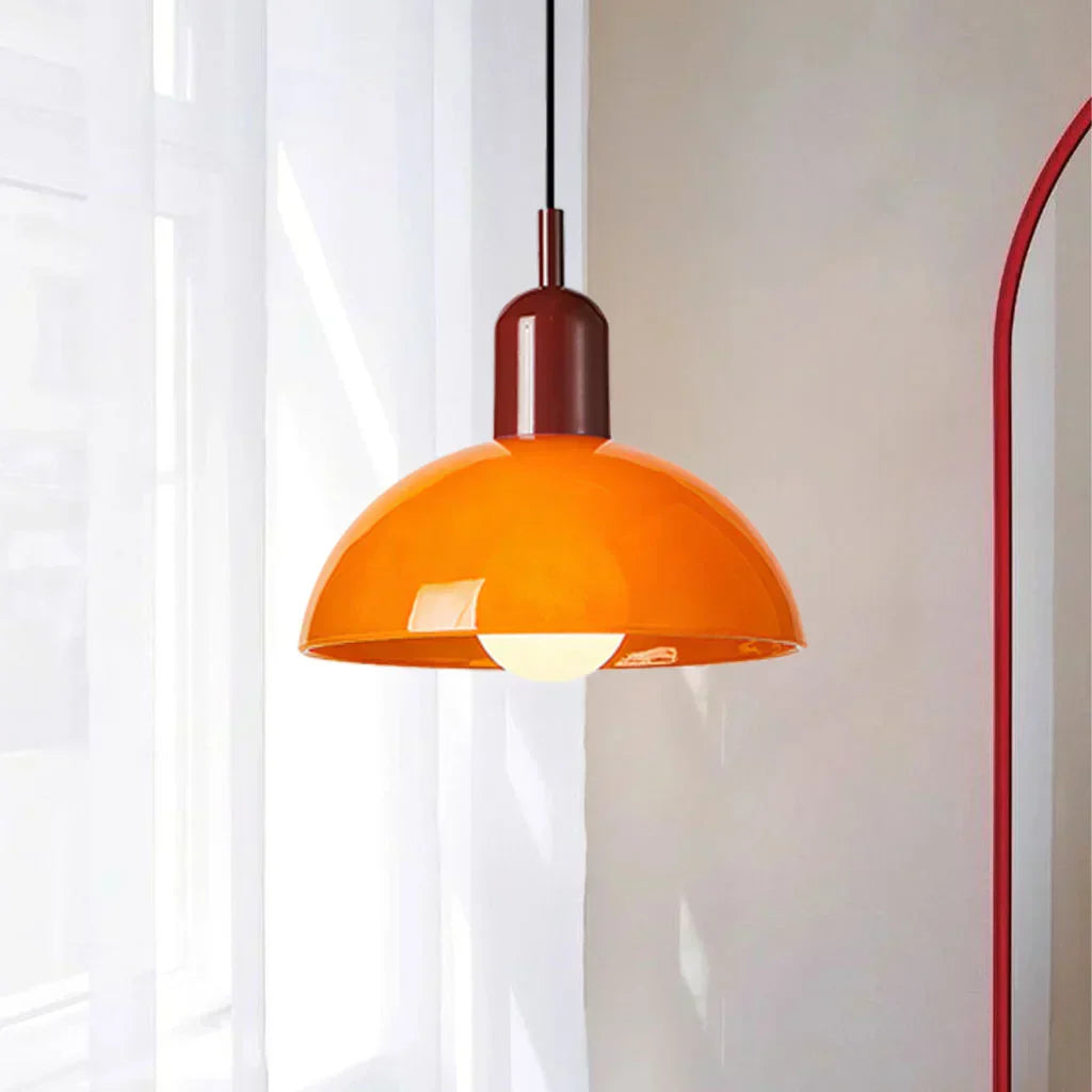 Suspension en Verre LED - Lampe Moderne avec Forme Élegante, Éclairage LED, 40W