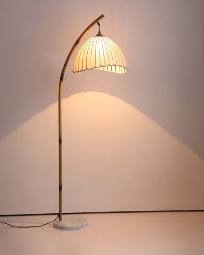 Lampe sur Pied Bamboo Zen – Éclairage Naturel LED Design Culturel