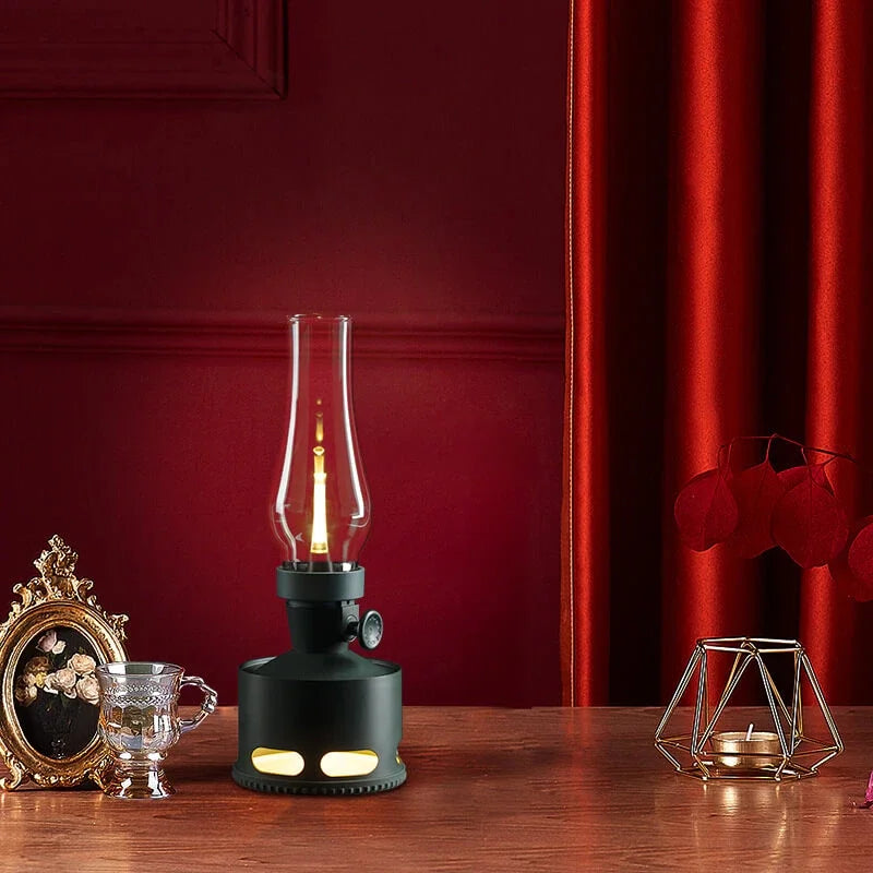 Lampe Vintage LED – Lampe à pétrole rétro avec technologie LED moderne