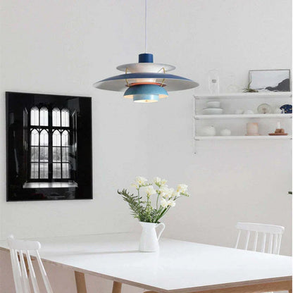 Lampe LED Suspendue Morandi – Design Moderne en Métal Coloré
