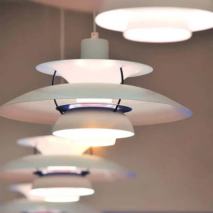 Lampe LED Suspendue Morandi – Design Moderne en Métal Coloré