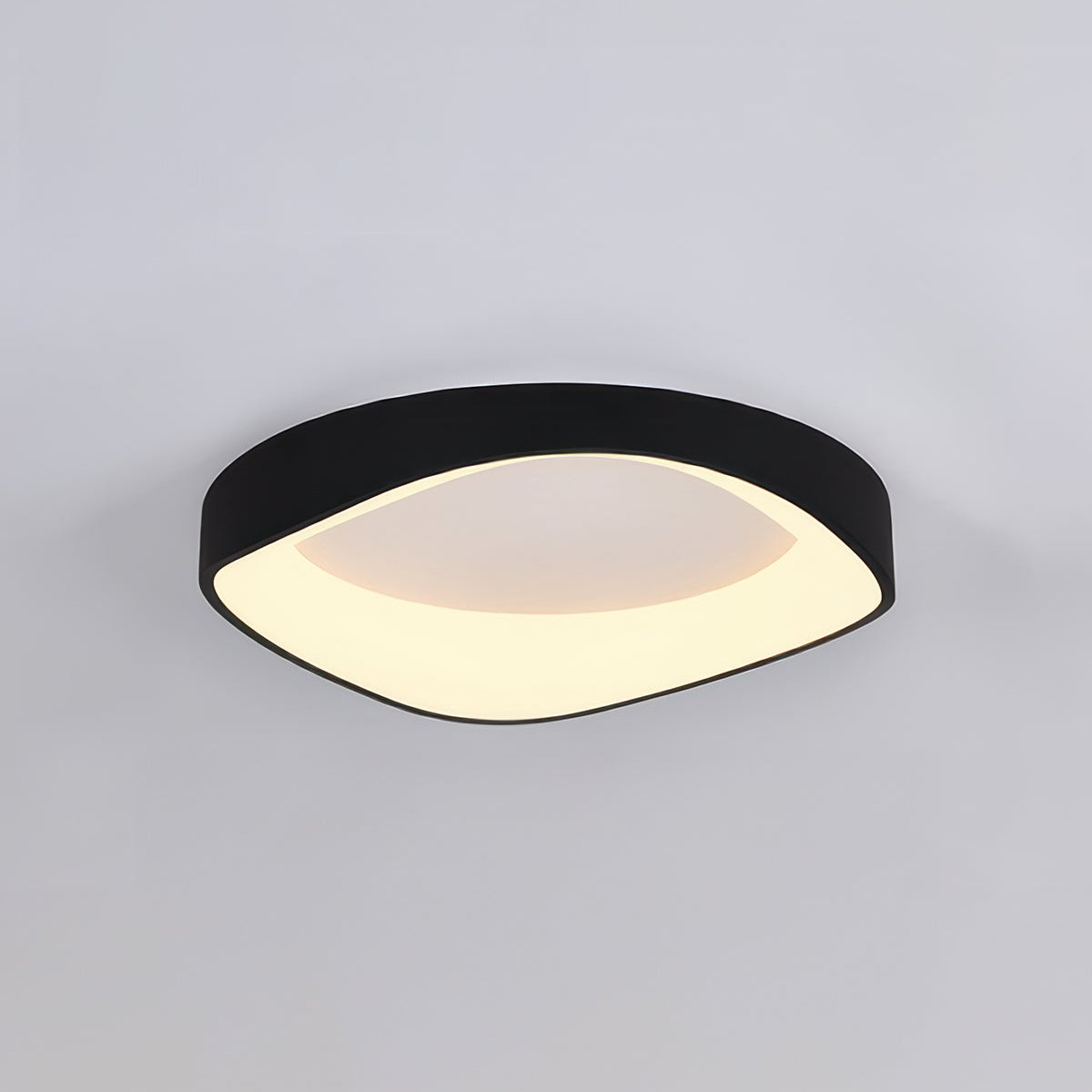 Plafonnier LED Nordic Artistic - Lampe Moderne en Bois et Métal avec Éclairage Doux