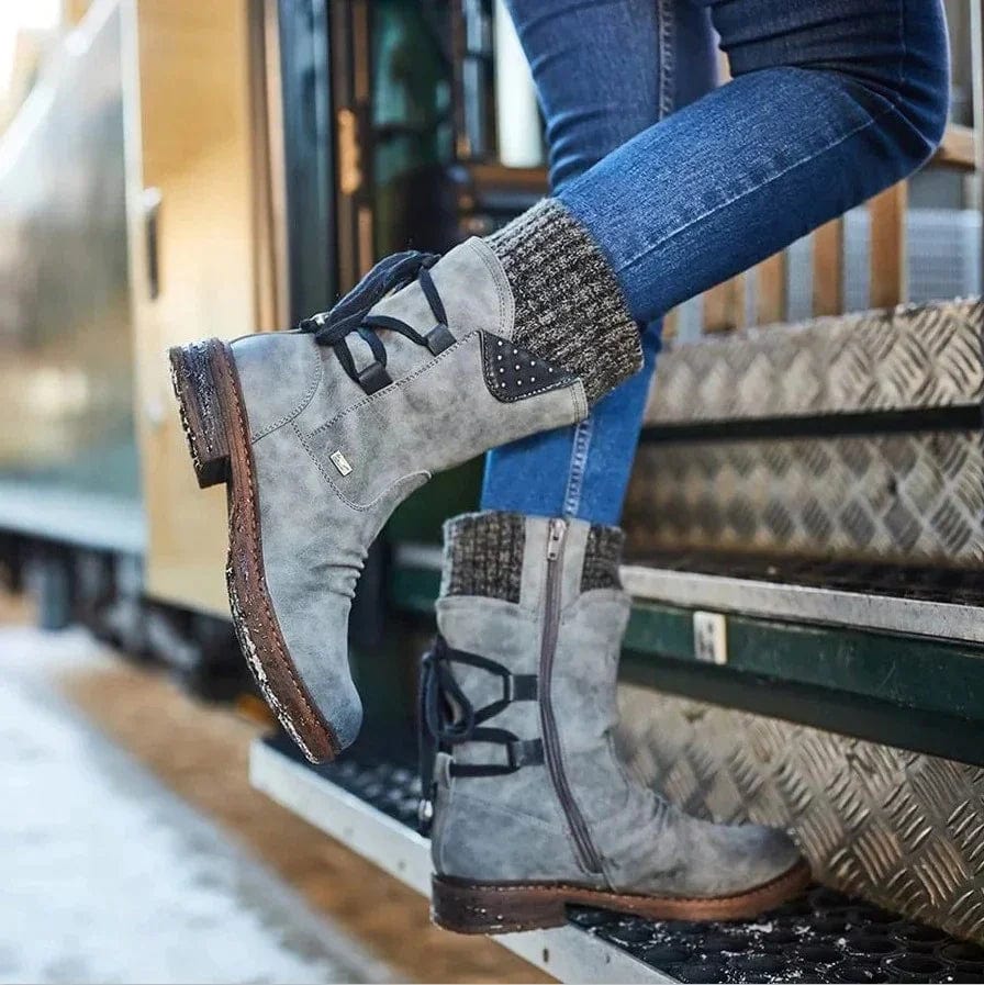 Bottes Orthopédiques PosturaBoots – Confort Hiver, Correction de Posture, Semelle Antidérapante