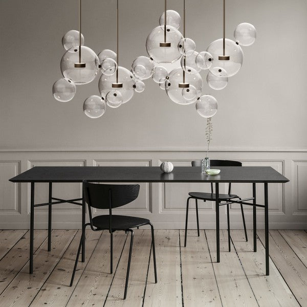 Suspension Bolle - Lampe Moderne en Forme de Boule avec Éclairage LED Élégant