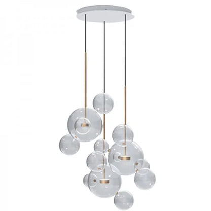 Suspension Bolle - Lampe Moderne en Forme de Boule avec Éclairage LED Élégant
