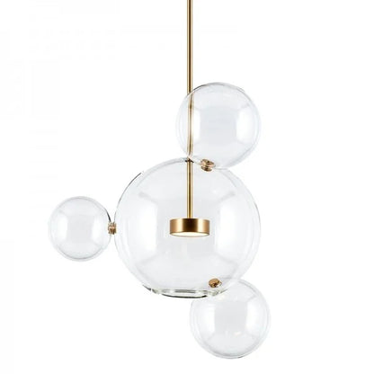 Suspension Bolle - Lampe Moderne en Forme de Boule avec Éclairage LED Élégant