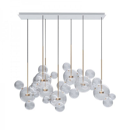 Suspension Bolle - Lampe Moderne en Forme de Boule avec Éclairage LED Élégant