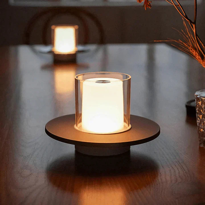 Lampe à Bougie LED à Induction - Éclairage Sécurisé et Élégant pour une Ambiance Apaisante