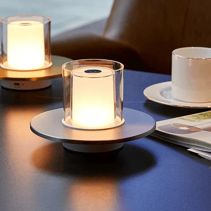 Lampe à Bougie LED à Induction - Éclairage Sécurisé et Élégant pour une Ambiance Apaisante