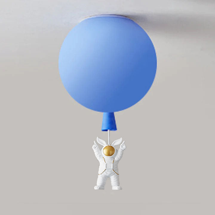 Lampe LED Moderne Lune Astronaute - Suspension Éclairante Unique pour Chambre