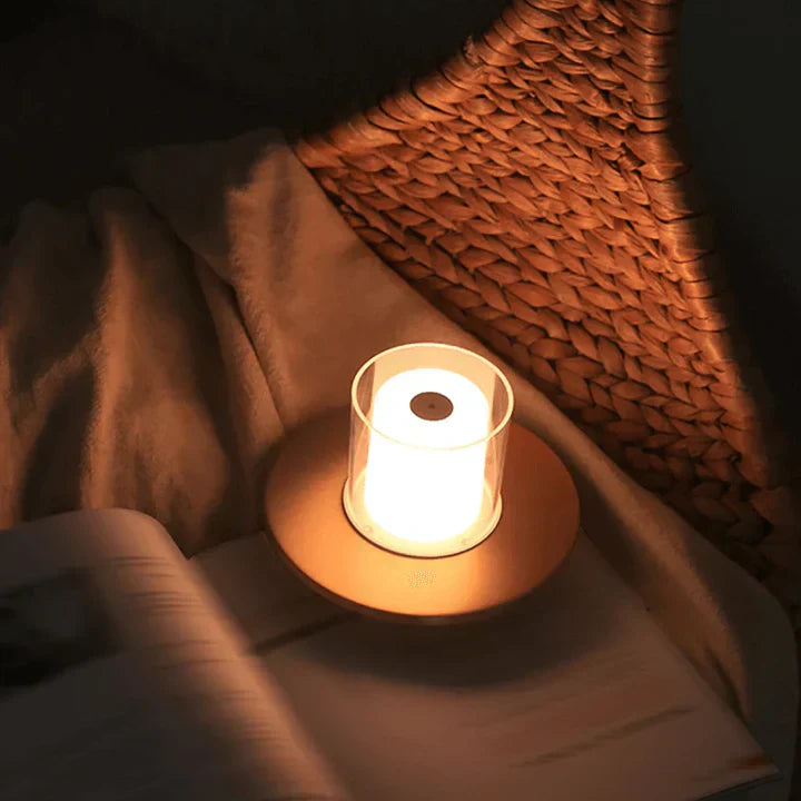 Lampe à Bougie LED à Induction - Éclairage Sécurisé et Élégant pour une Ambiance Apaisante