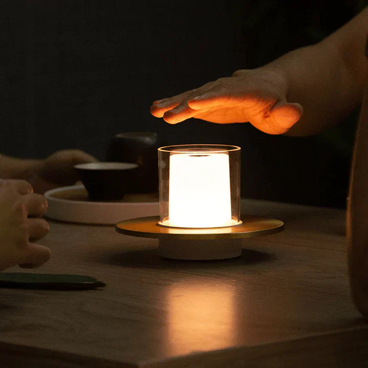 Lampe à Bougie LED à Induction - Éclairage Sécurisé et Élégant pour une Ambiance Apaisante