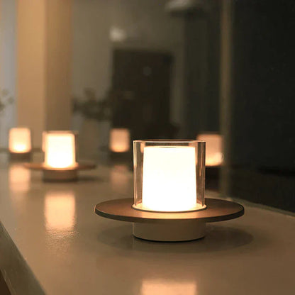 Lampe à Bougie LED à Induction - Éclairage Sécurisé et Élégant pour une Ambiance Apaisante