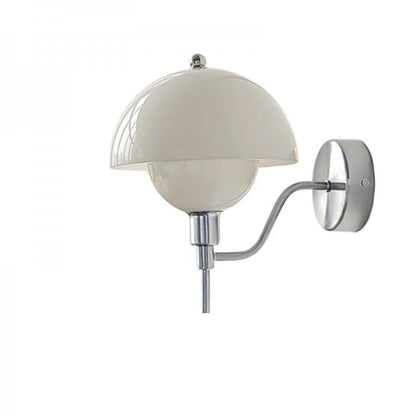 Applique Murale Design Champignon Crème – Élégance Naturelle et Ambiance Chaleureuse
