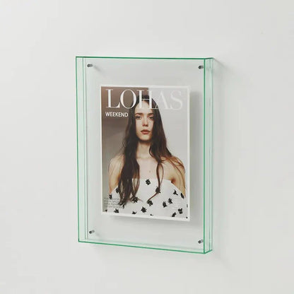 PrismFrame | Cadre photo décoratif en acrylique transparent de couleur vive