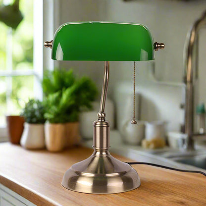 Lampe de Table en Verre au Style Européen - Élégance Classique pour Votre Intérieur