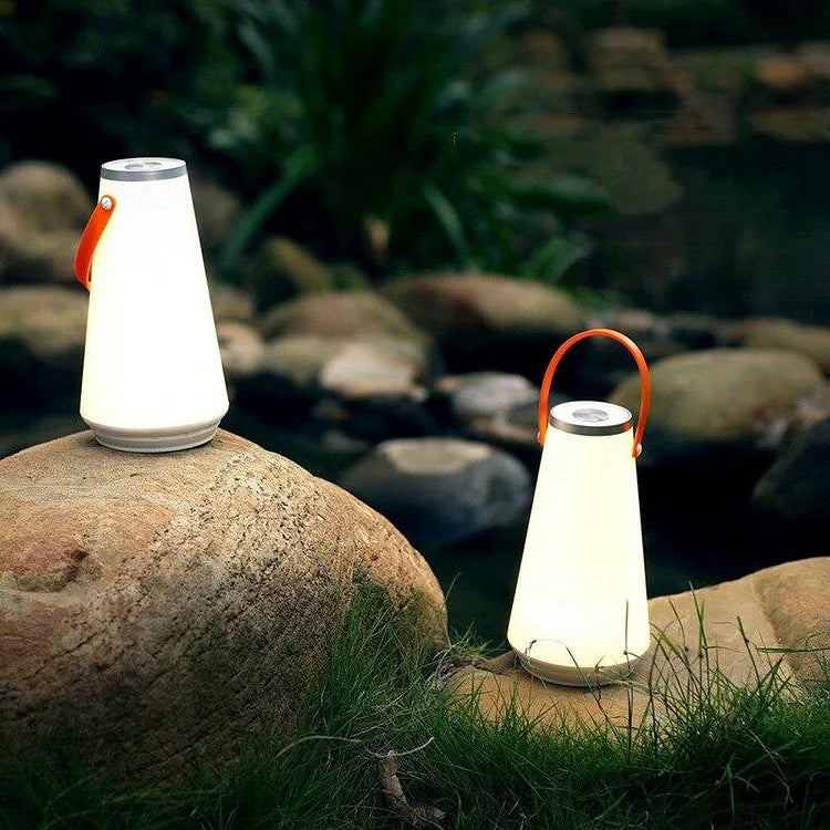 Lampe Sans Fil Portable – Lumière LED avec Poignée, 24h Autonomie et Réglage de l'Intensité