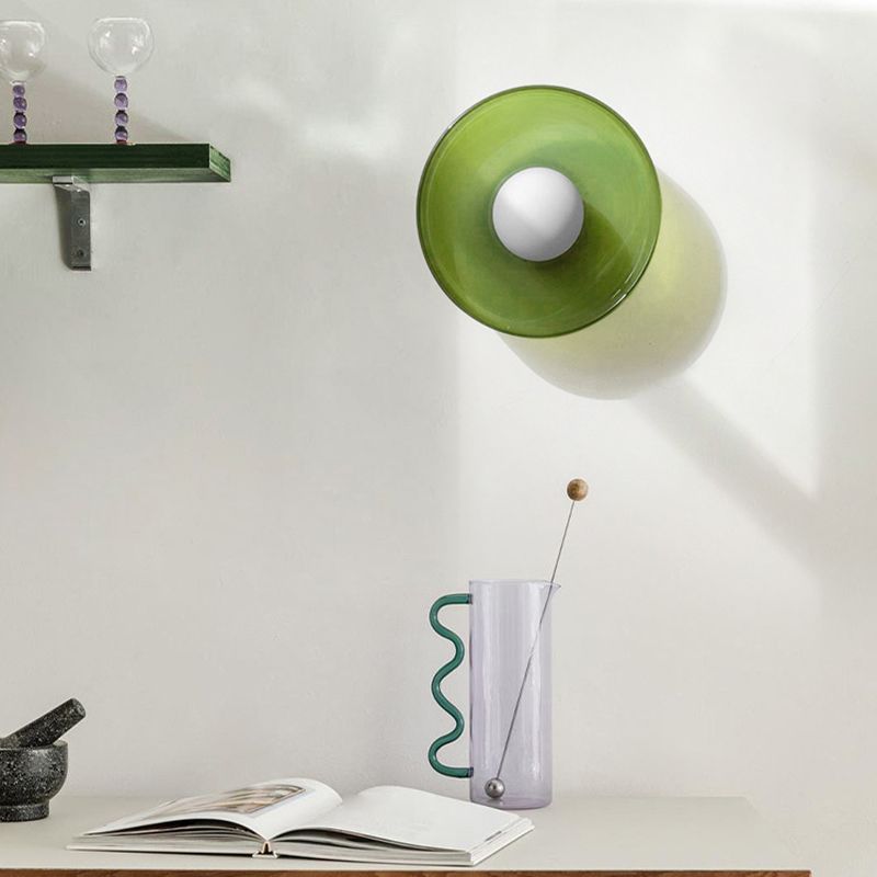 Lampe Moderne Ronde en Verre - Élégance Contemporaine pour Votre Intérieur