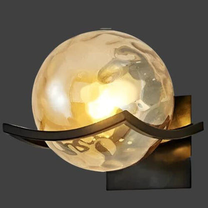 Applique Murale LED Moderne en Verre – Design Élégant et Écologique pour Salon, Chambre et Couloir