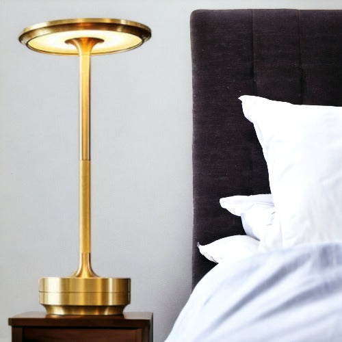 Stellarglo - Lampe d’Ambiance Sans Fil, Rechargeable via USB, Éclairage Écologique et Élégant