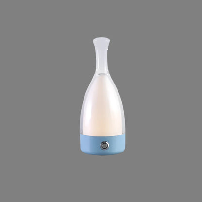 Lampe de Nuit Décorative Rechargeable en Forme de Bouteille de Vin – Éclairage Ambiance LED avec Fonction Dimmable