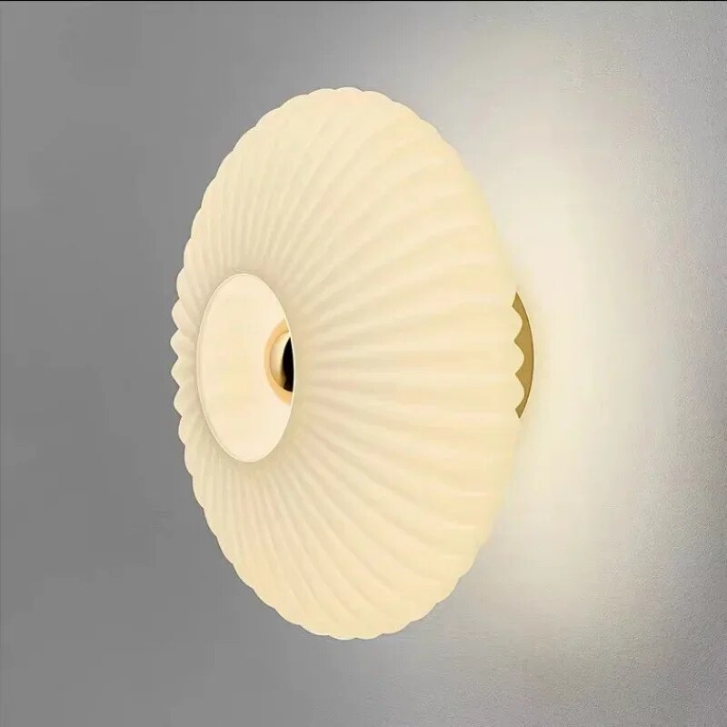 NimbusFlux - Applique en verre avec lumière ondulante