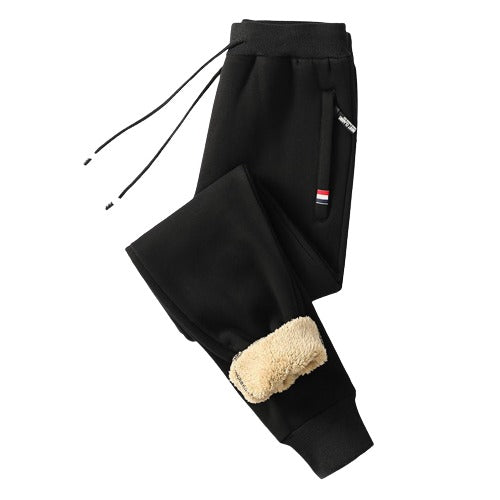 Pantalon de Jogging Doublé en Laine - Confort et Chaleur pour l’Hiver