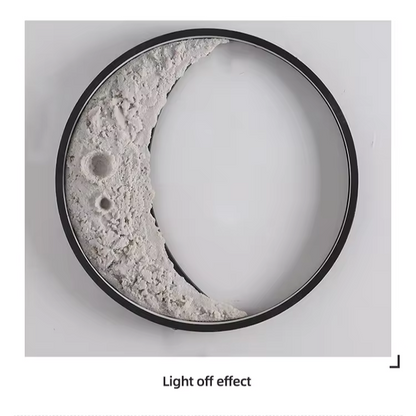 Lampe Murale 3D Lune LED – Éclairage Apaisant pour Intérieur Moderne