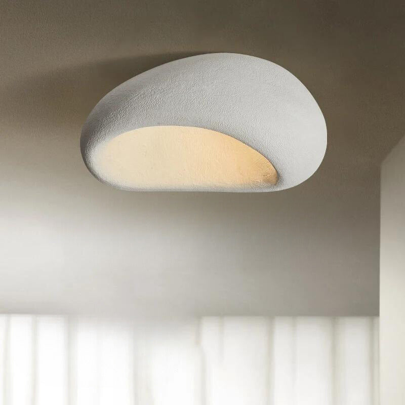 Plafonnier Wabi Sabi – Élégance Minimaliste avec Lumière LED