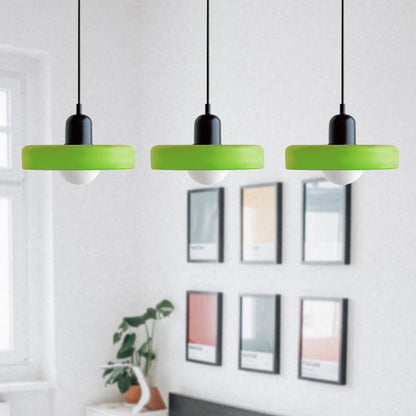 Suspension Simple Bauhaus en Verre – Design Élégant pour Cuisine, Salle à Manger et Salon