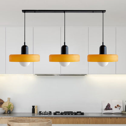 Suspension Simple Bauhaus en Verre – Design Élégant pour Cuisine, Salle à Manger et Salon