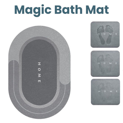 Tapis de Bain Séchage Ultra-Rapide - Antidérapant et Hygiénique