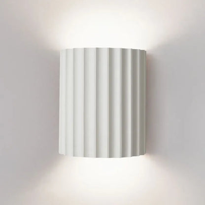 Applique Murale Design Moderne – Lampe à Abat-jour Froncé