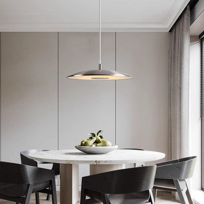 Lampe Suspended LED Design Nordic Moderne – Éclairage Élégant en Fer et Nickel